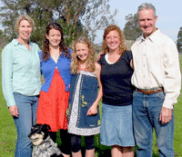 Karen and family