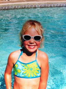 Sunglasses in the Pool